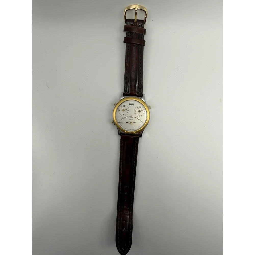 DPI Daihan‎ Paint And Ink Tri-Time New Batteries Watch 35MM 7.5
